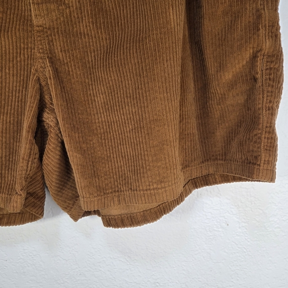 Madewell Men's XL Brown Corduroy Pull-On Shorts Elastic Waist Casual - Picture 6 of 16